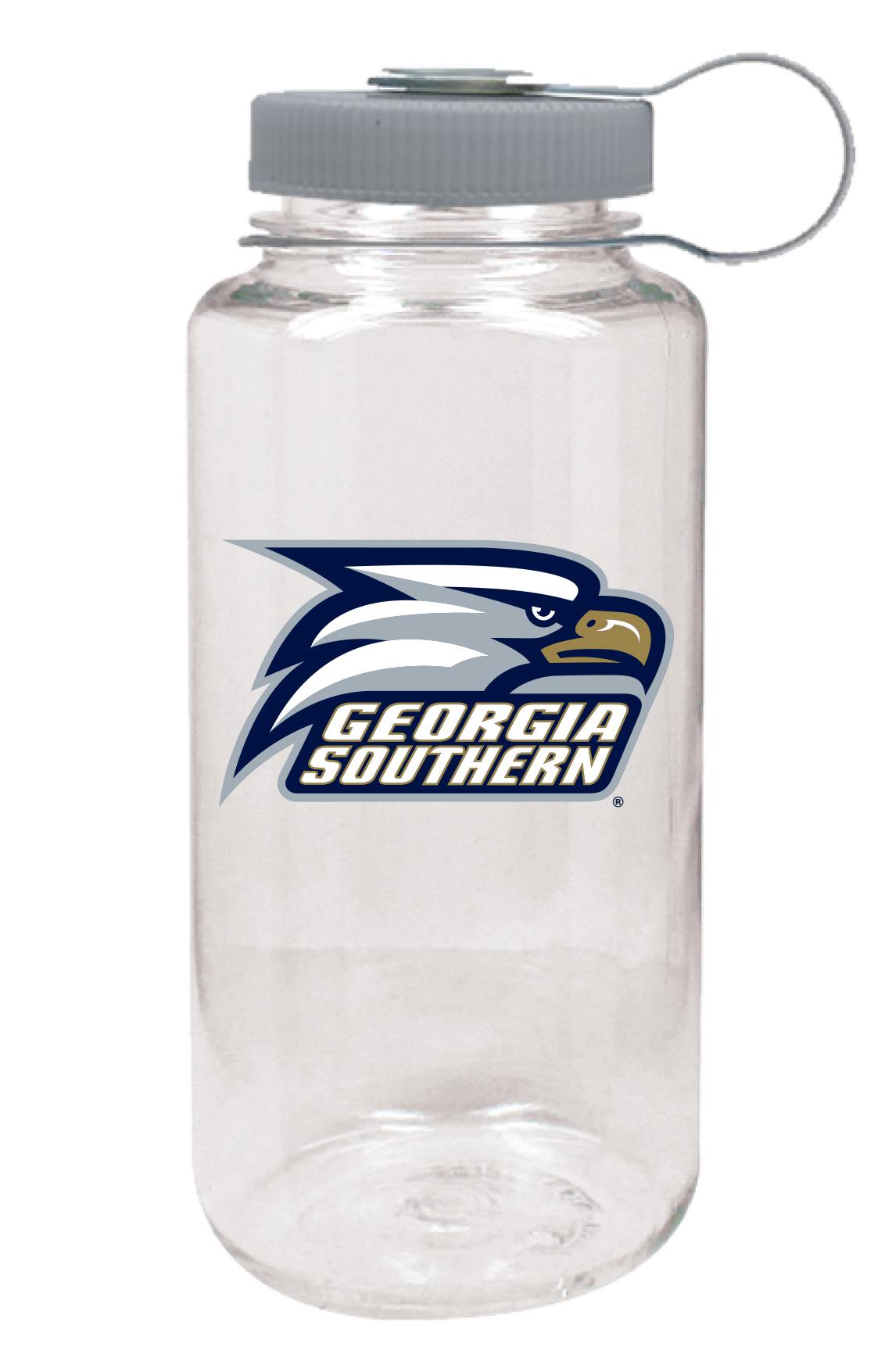 NALGENE® 32oz Wide Mouth Water Bottle - Clear Athletic Eagle Head