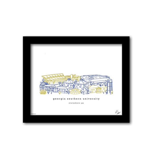 TOWNSVILLE ART - 8x10 Framed Print