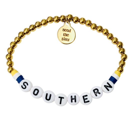 SOUTHERN Gold Bead Bracelet