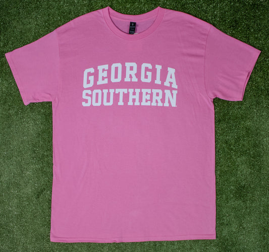 Georgia Southern Collegiate Arch - Pink Tee