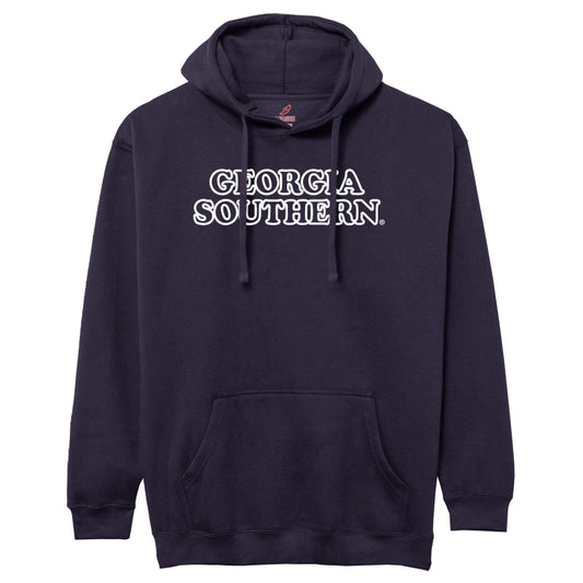 League Essential Hoodie 2.0 - Navy - 3D Puff Embroidery