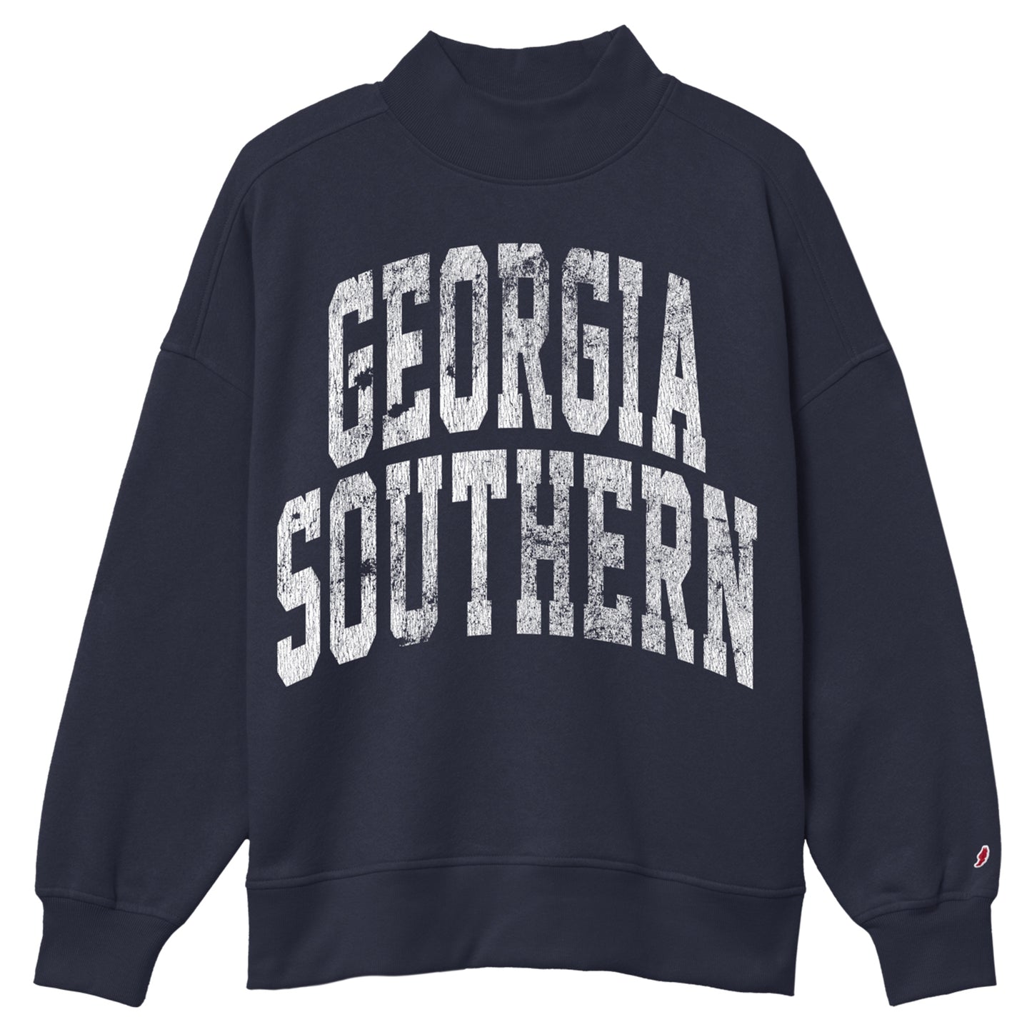 LEAGUE - Ladies Diana MOCK NECK - NAVY