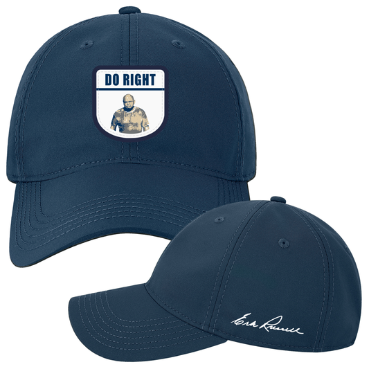 Legacy - ERK 100 DO RIGHT PATCH Cool Fit Performance Cap - Navy