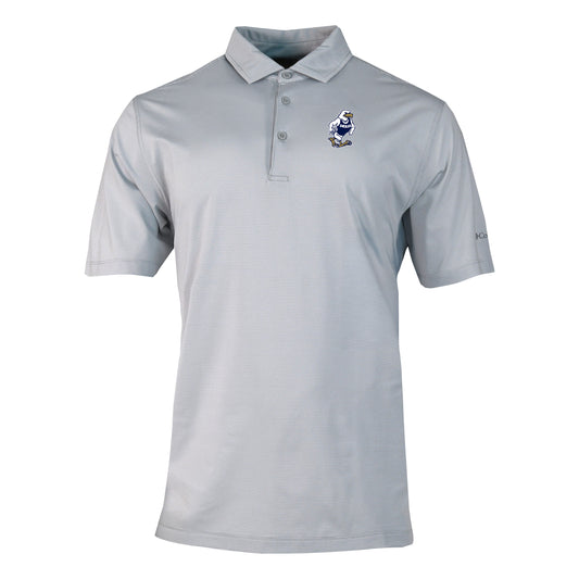 Columbia Club Double Hit Polo - Cool Grey