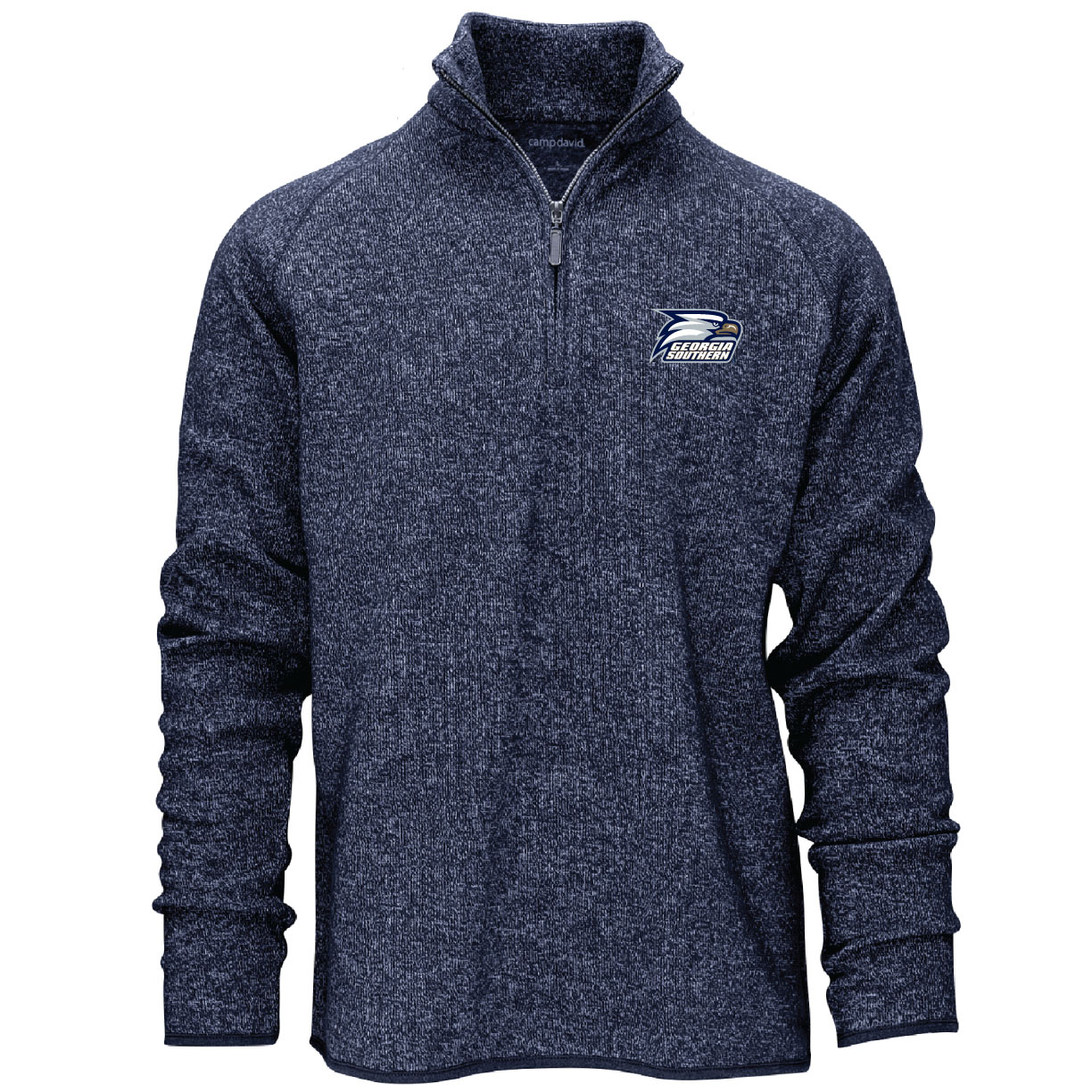 Camp David Trailblazer Quarter Zip - Heather Navy