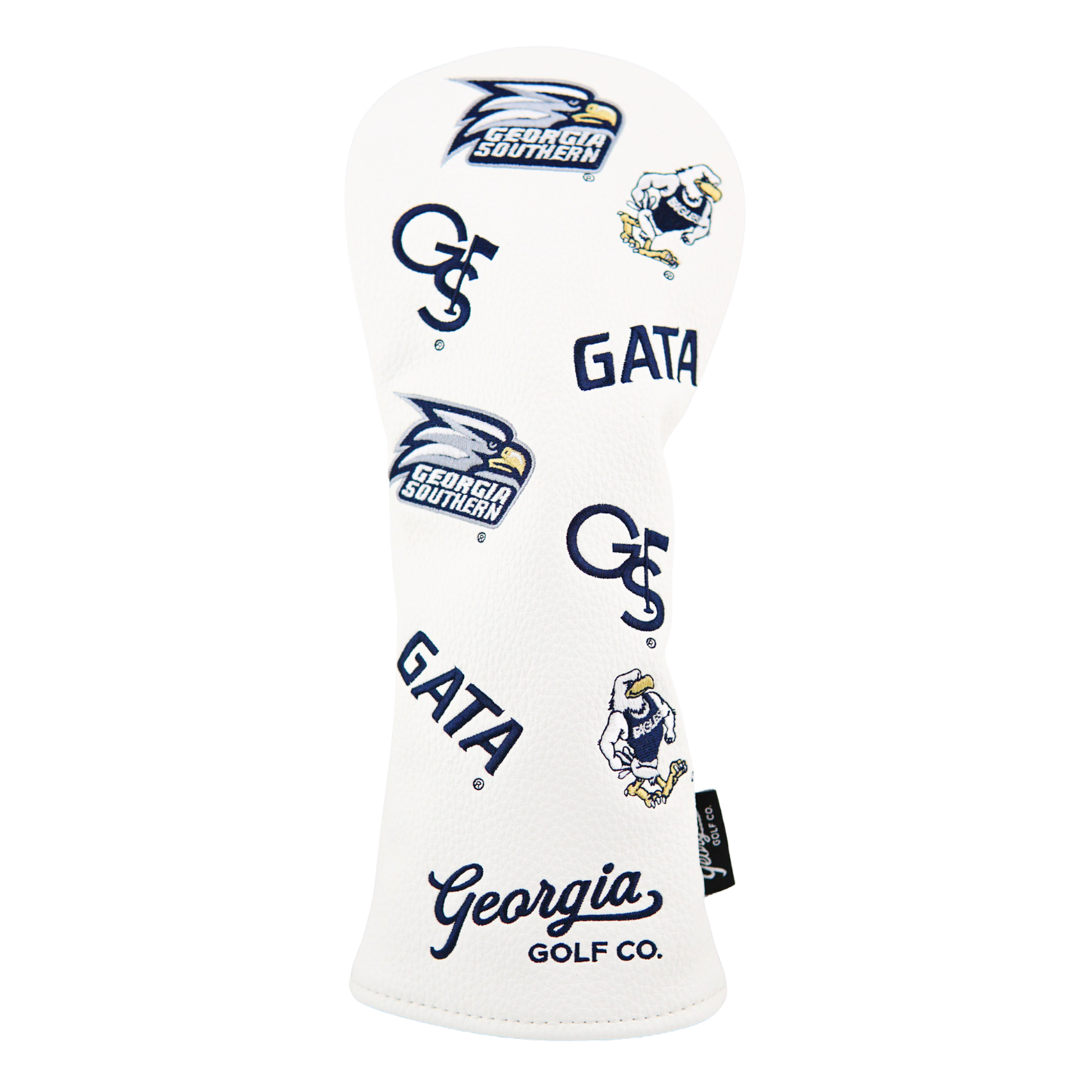 Georgia Golf Co. - Synthetic Leather Head Cover - Fairway Wood (WHITE)