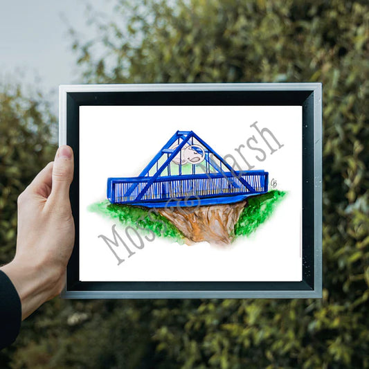 MOSS & MARSH - 8X10 Eagle Creek Bridge Print