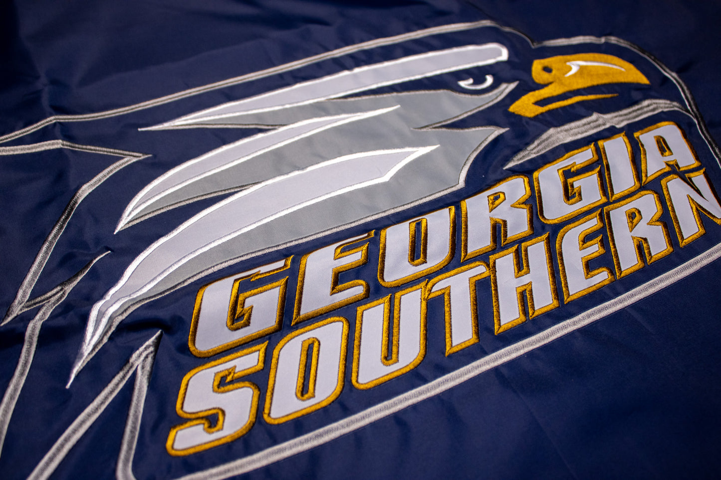 3'x5' Applique Athletic Eagle Flag - 2 Sided
