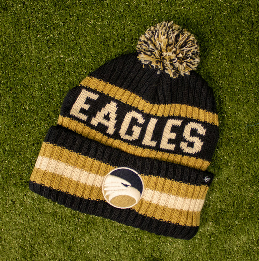 47 BRAND - EAGLES Patch Pom Beanie