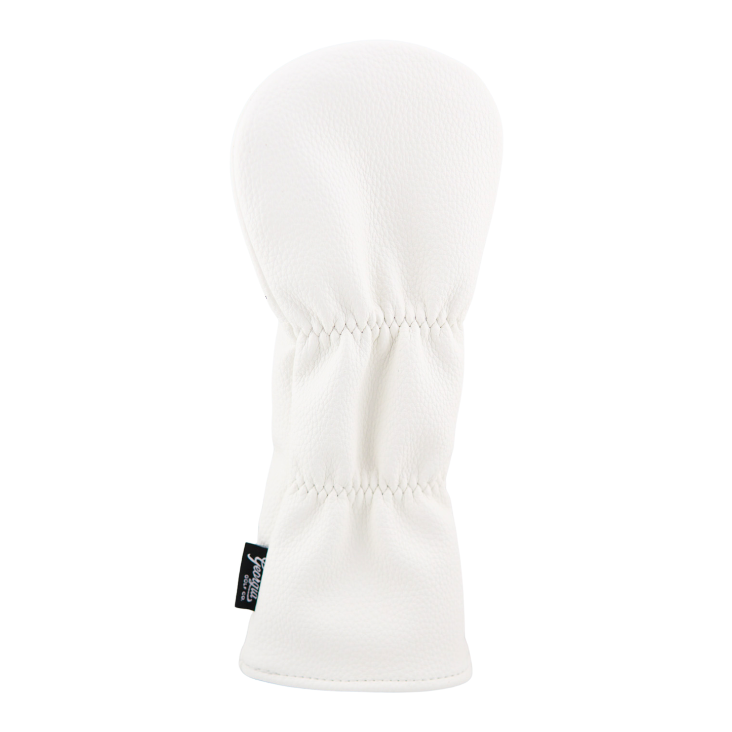 Georgia Golf Co. - Synthetic Leather Head Cover - Fairway Wood (WHITE)