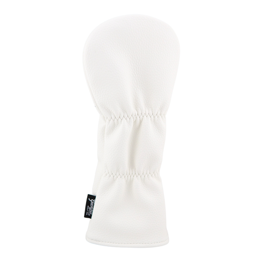 Georgia Golf Co. - Synthetic Leather Head Cover - Fairway Wood (WHITE)