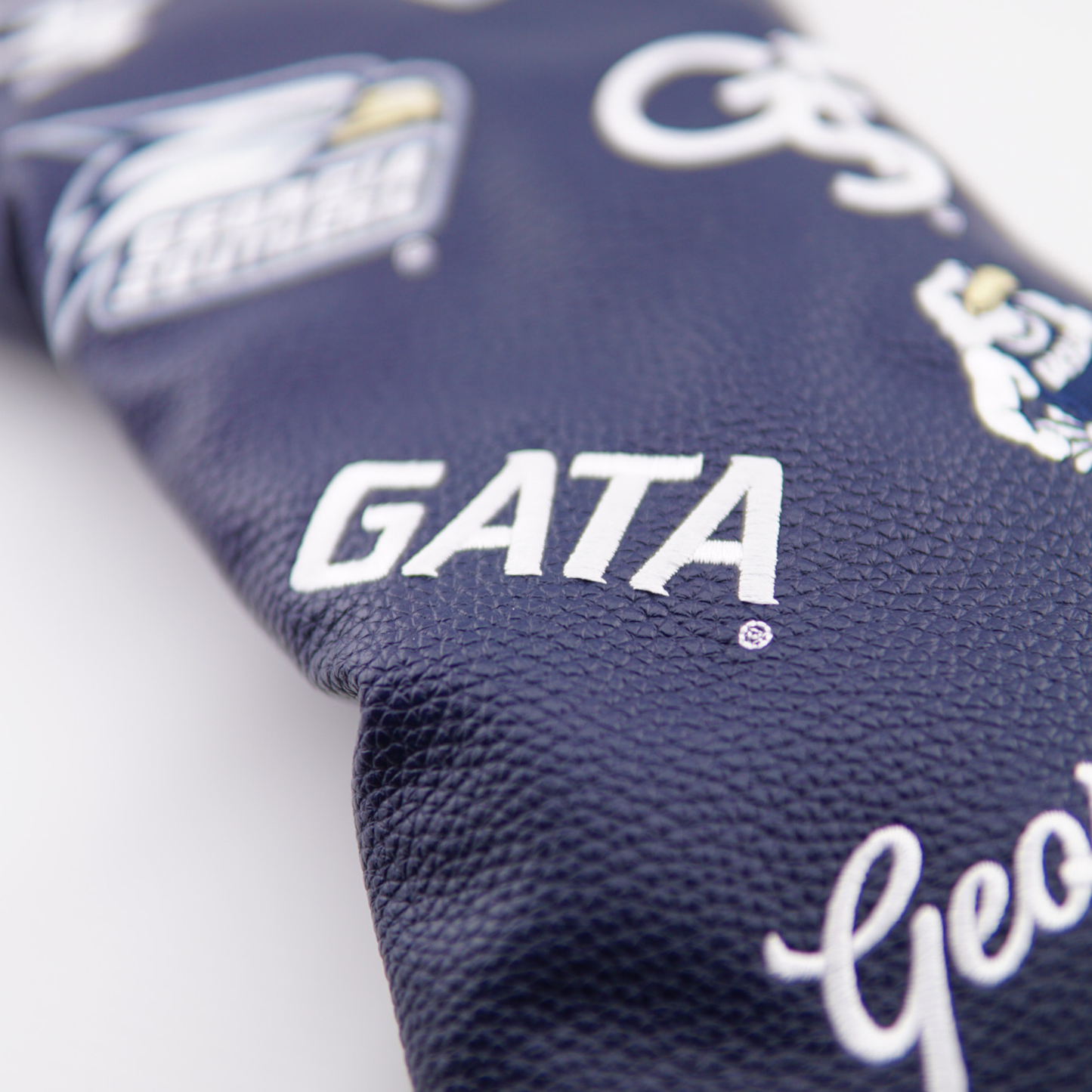 Georgia Golf Co. - Synthetic Leather Head Cover - Driver (NAVY)