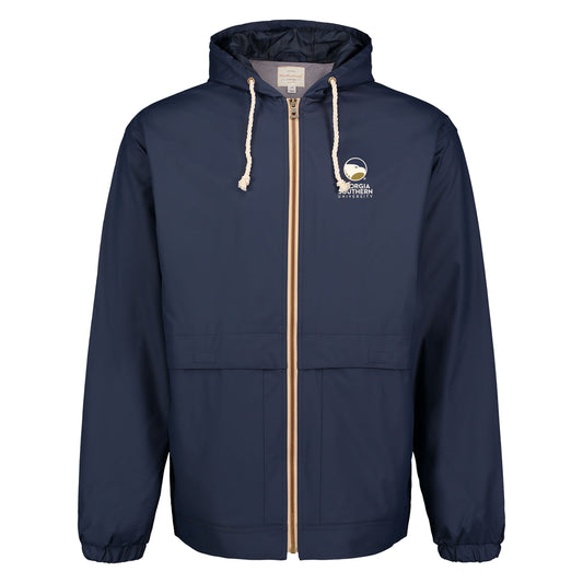 Weatherproof Vintage Hooded Rain Jacket - NAVY