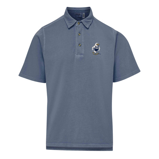 Coastal Color Cotton Polo - Moonlight