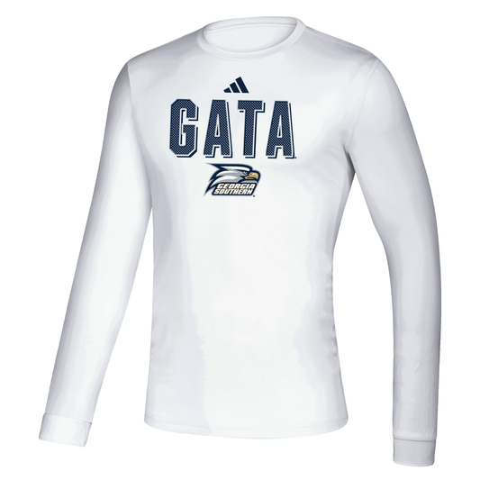 ADIDAS - CREATOR Performance Long Sleeve Tee - GATA Front Line - WHITE