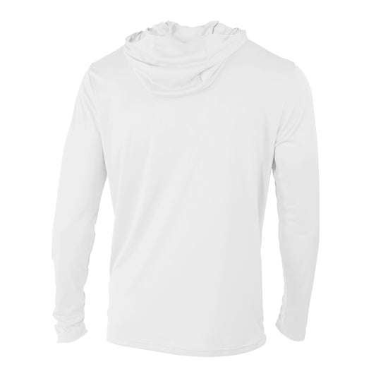 ADIDAS - CREATOR Hoodie Long Sleeve Tee - Bi Line Strutter - WHITE