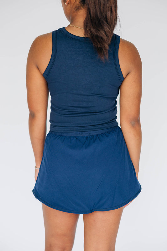 SCARLET & GOLD - Alli Airy Tennis Skort