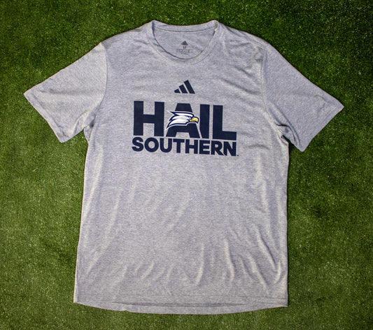 ADIDAS - CREATOR Performance Short Sleeve Tee - HAIL SOUTHERN - Heather Grey