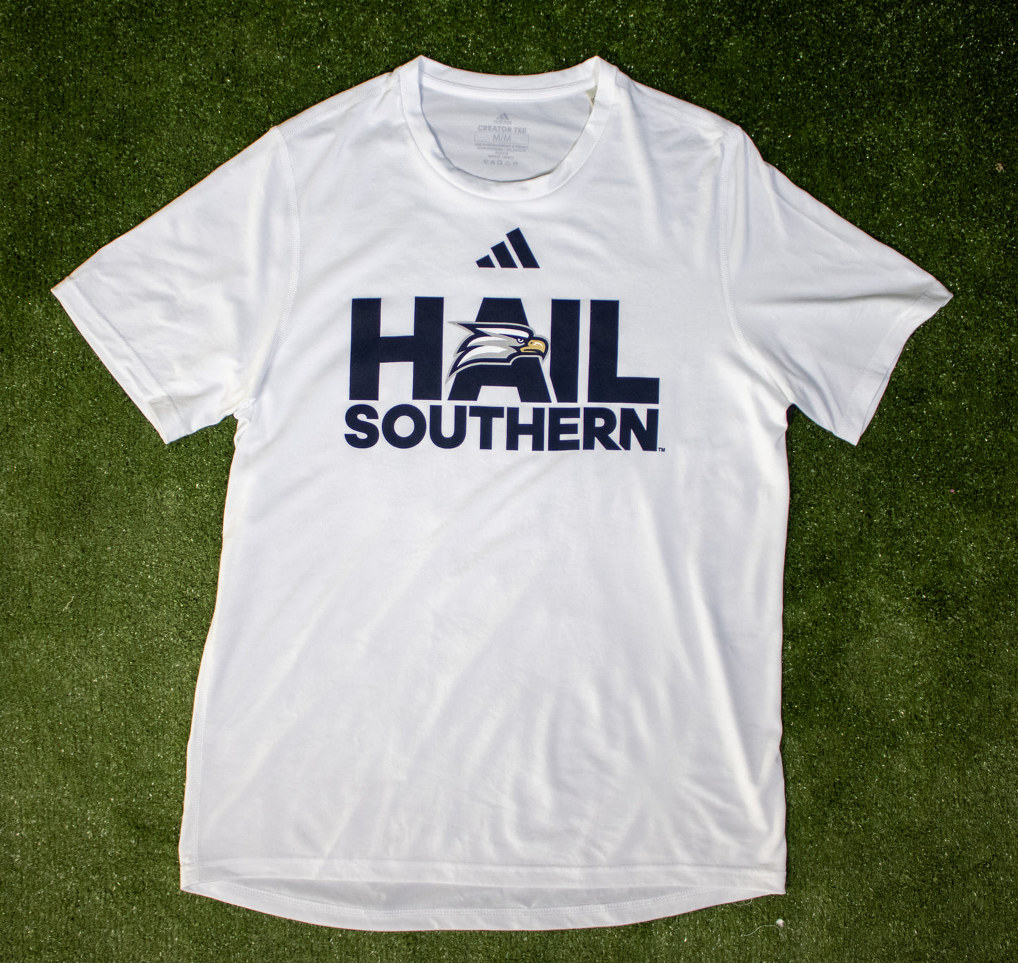 ADIDAS - CREATOR Performance Short Sleeve Tee - HAIL SOUTHERN - White