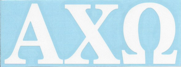 GREEK LIFE SORORITY STICKERS - 2" Decal Sticker