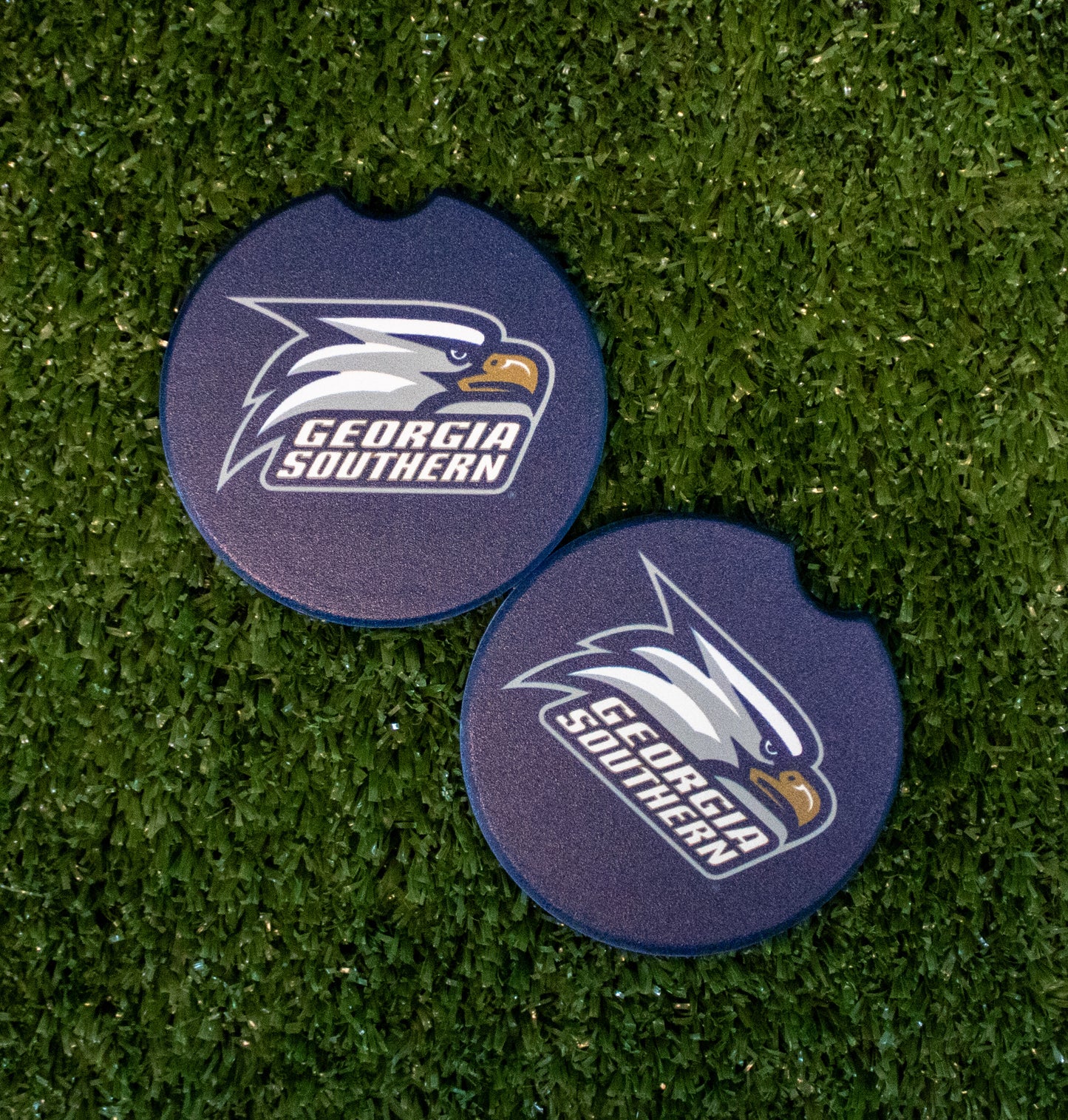 Thirsty Car Coasters by Magnolia Lane - Athletic Eagle