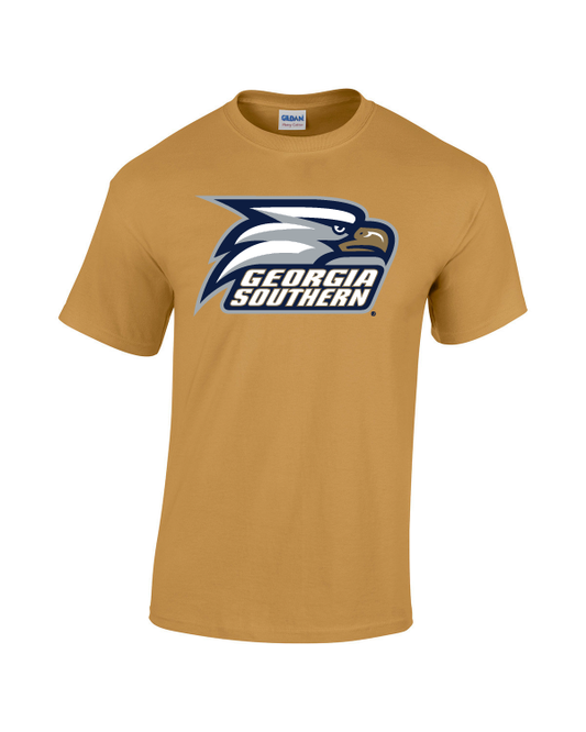 Athletic Eagle Head Logo Tee - OLD GOLD