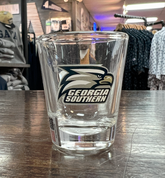 Athletic Eagle Head - 2oz Shot Glass