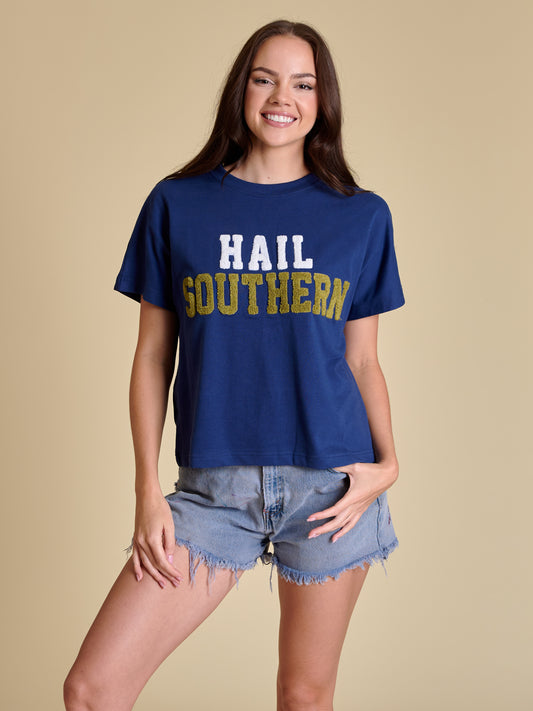 Stewart Simmons - Chenille Boxy Tee