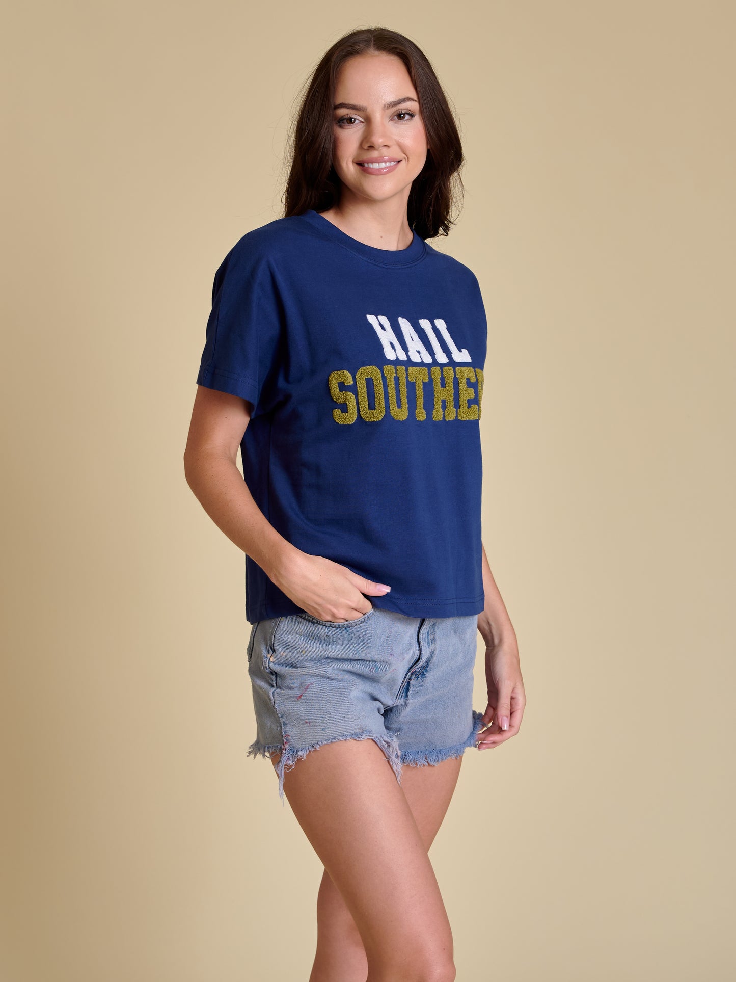 Stewart Simmons - Chenille Boxy Tee