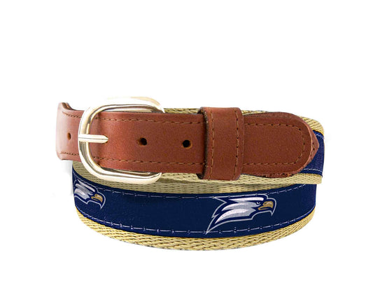 Brass Buckle Ribbon Belt
