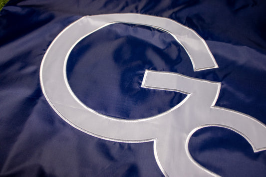 House Banner Flag - Interlocking GS Applique - 2 Sided