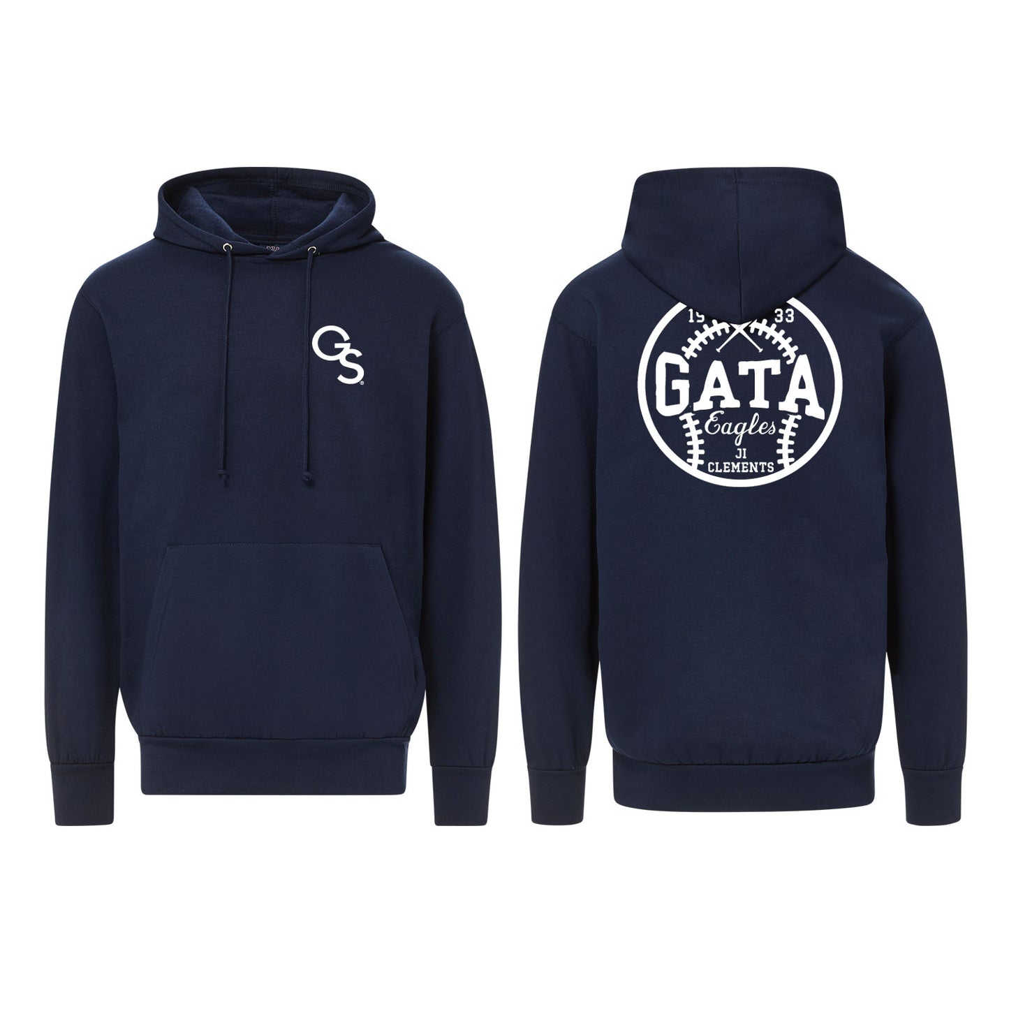 GS Baseball 1933 GATA Hoodie - NAVY