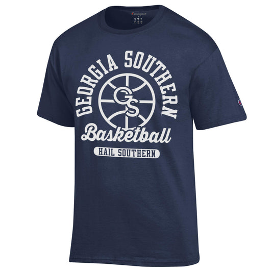 CHAMPION® Basketball Roundball Tee - NAVY