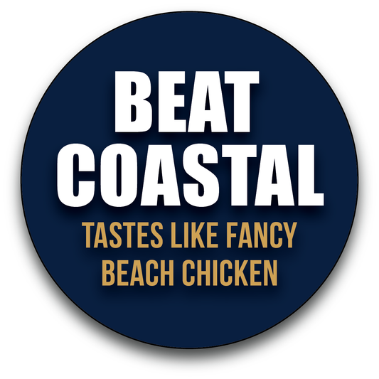 Beat Coastal Button Pin