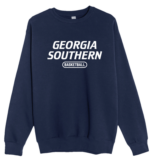 Bi-Line BASKETBALL Crew Sweatshirt - Navy