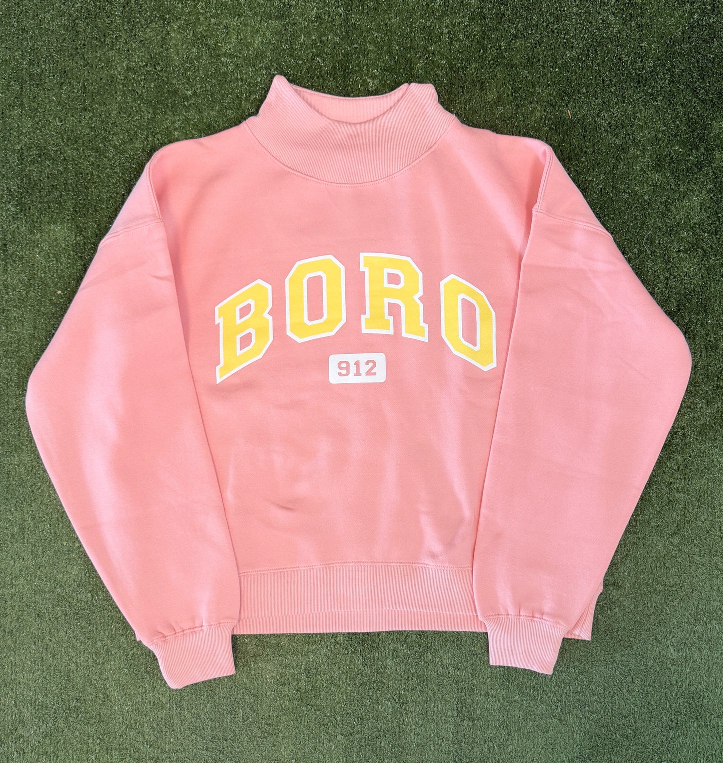 Pressbox - Mock Turtleneck - Pink BORO
