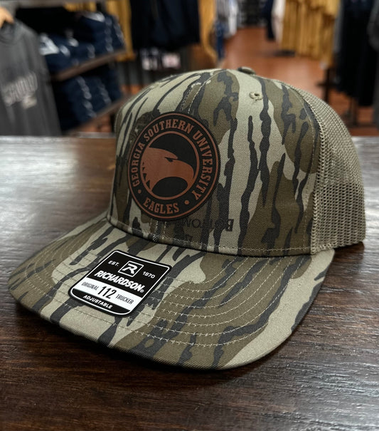 Richardson 112 - Leather Patch Mossy Oak Bottomland Camo