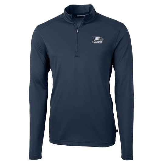 CUTTER & BUCK ATHLETIC EAGLE - Virtue Eco 1/4 Zip - Navy