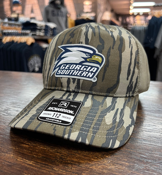 Richardson 112 - Athletic Eagle Patch Mossy Oak Bottomland Camo