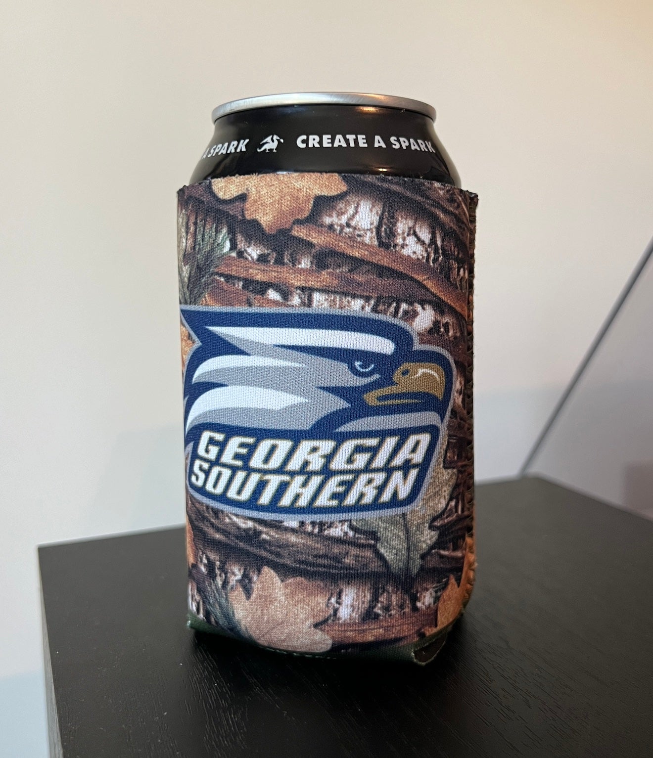 NEOPRENE CAN KOOZIE - Camo Athletic Eagle