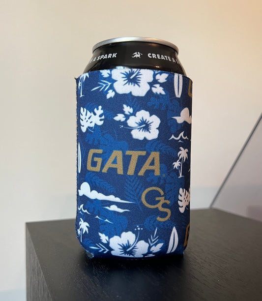 NEOPRENE CAN KOOZIE - Hawaiian Pattern