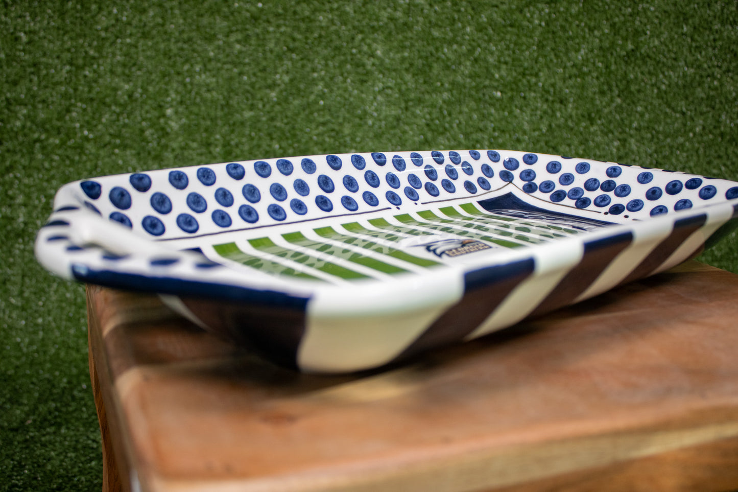 Ceramic Stadium Tray - Magnolia Lane