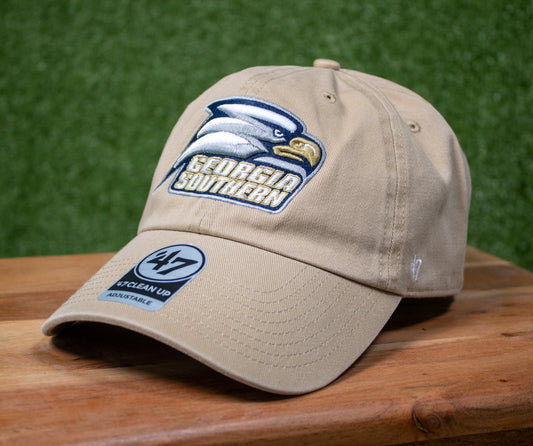 '47 Brand - Clean Up Twill Cap - Athletic Eagle - Light Tan