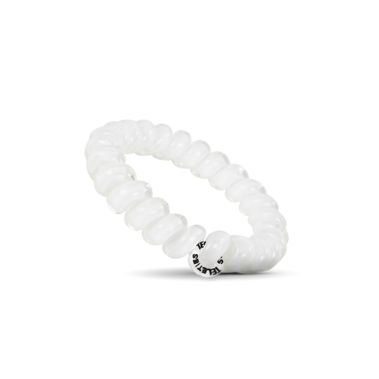 TELETIES - Small Hair Ties (3 pack) - Coconut White