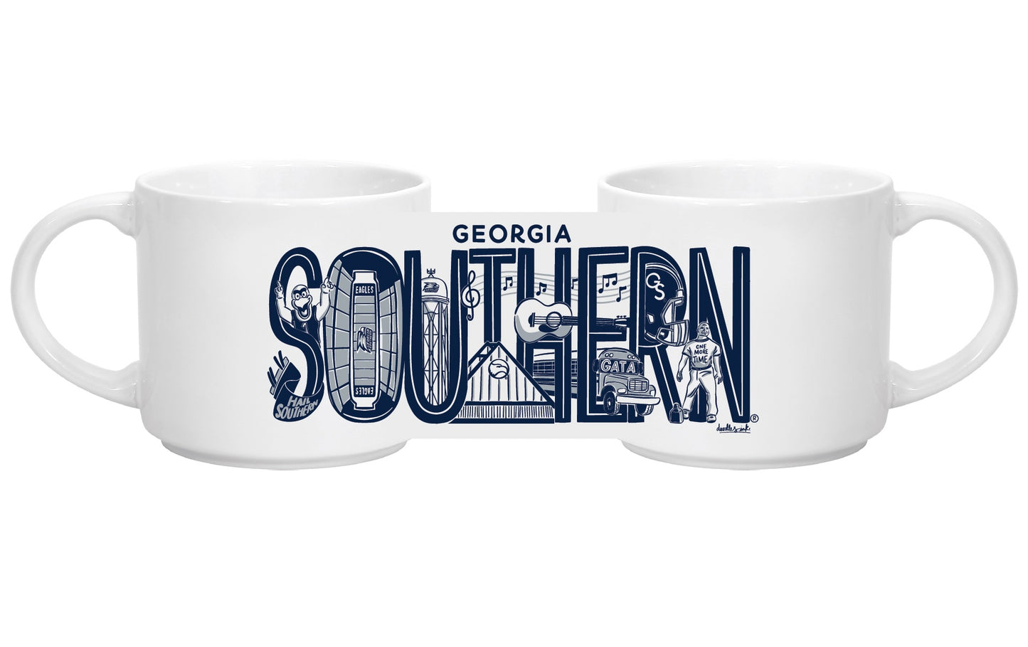 SOUTHERN Coffee Mug by DOODLES INK