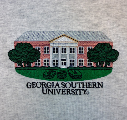 COLLEGE TRADITIONS - Sweetheart Circle Crew Sweatshirt - HEATHER GREY