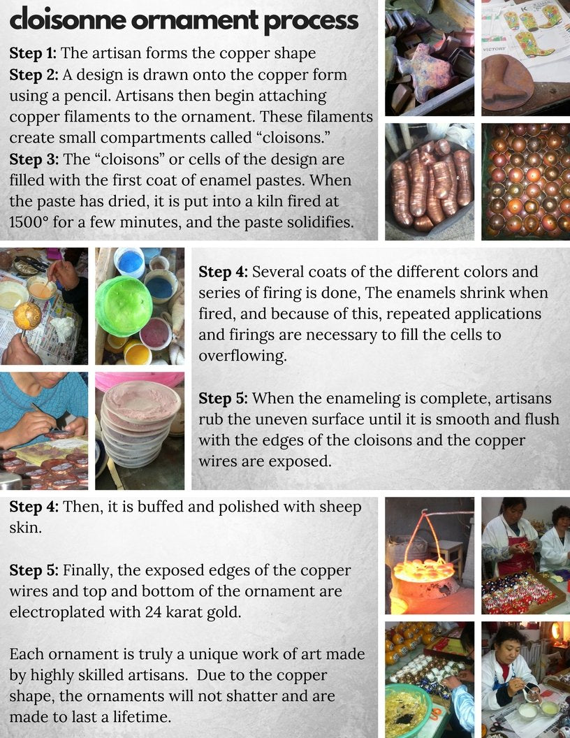 Kitty Keller Cloisonne FREEDOM'S FLIGHT Ornament (2025 Edition) - PRE ORDER For January Delivery