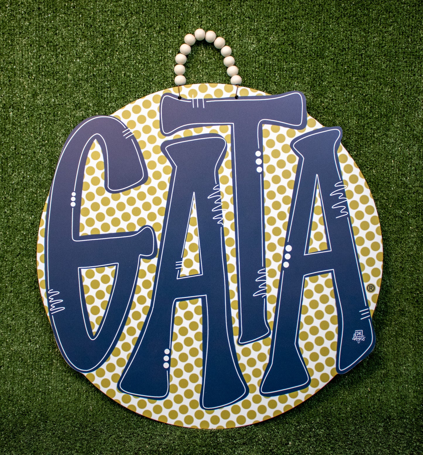 Door Hanger Big GATA by DK Designs