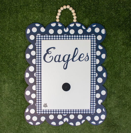 Door Hanger Scallop by DK Designs