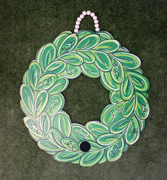 Door Hanger Wreath by DK Designs